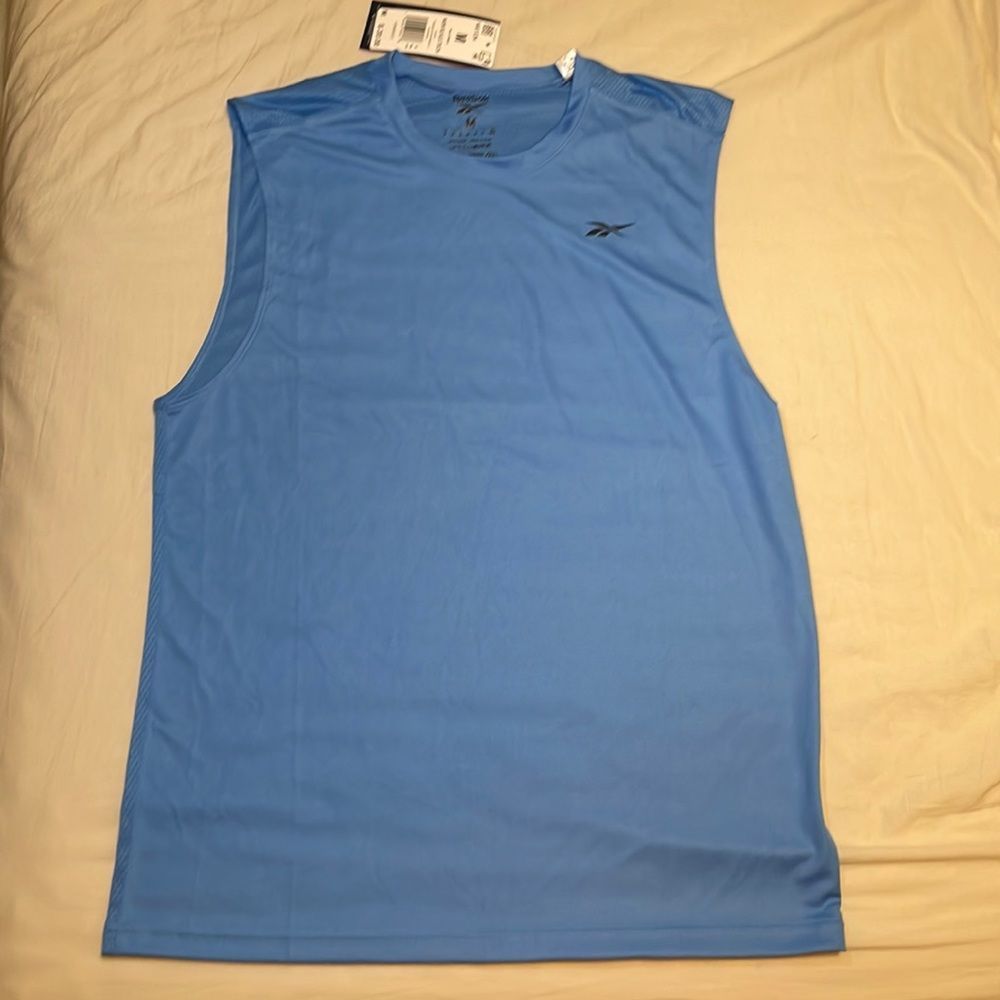 Men’s Reebok workout ready sleeveless tech training shirt